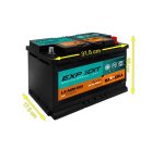 BATTERIA AUTO LA CASA DELLA BATTERIA 80Ah 800A 12V - AGM START&STOP L4 VR800 (DX) - immagine 2