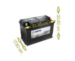 BATTERIA TRATTORE CAMION VARTA 100Ah 720A 12V - PROMOTIVE HEAVY DUTY H9 (DX) = FIAMM BOSCH - immagine 2