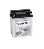 BATTERIA MOTO VARTA 12N12A-1 12Ah 160A 12V + LIQUIDO (SX) = YUASA YB12A-A