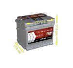 BATTERIA AUTO FIAMM 44Ah 420A 12V - L1B 44P (DX) - immagine 2