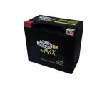 BATTERIA MOTO MAGNETI MARELLI MMX MMX24HL 20Ah 425A 12V - AGM SENZA MANUTENZIONE (DX) = YUASA YTX24HL-BS