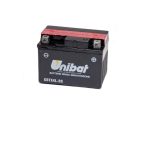 BATTERIA MOTO UNIBAT 3Ah 50A 12V - CBTX4L-BS AGM SENZA MANUTENZIONE (DX) = YTX4L-BS