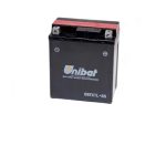 BATTERIA MOTOUNIBAT 6Ah 85A 12V - AGM CBTX7L-BS SENZA MANUTENZIONE (DX) = YUASA YTX7L-BS