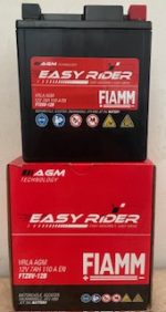 Batteria Moto FIAMM FTZ8V-12B 12V 7Ah 110A AGM = YTZ8V YTX7L-BS Pronta Uso